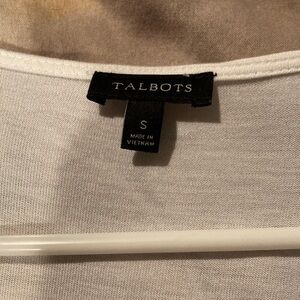 Talbots Classic White Blouse